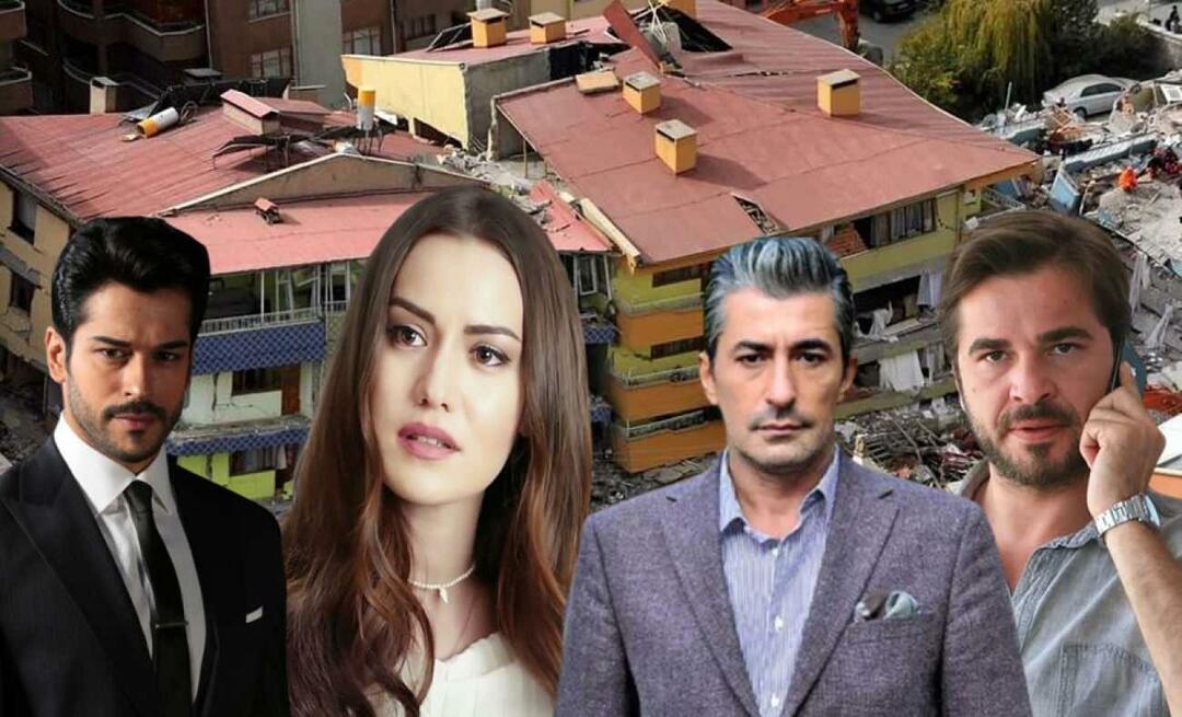 Erdbebenwarnungen für Istanbul haben auch Prominente erschreckt! Selbst wenn sie ihr Haus kontrollieren, ergreifen sie Maßnahmen und...