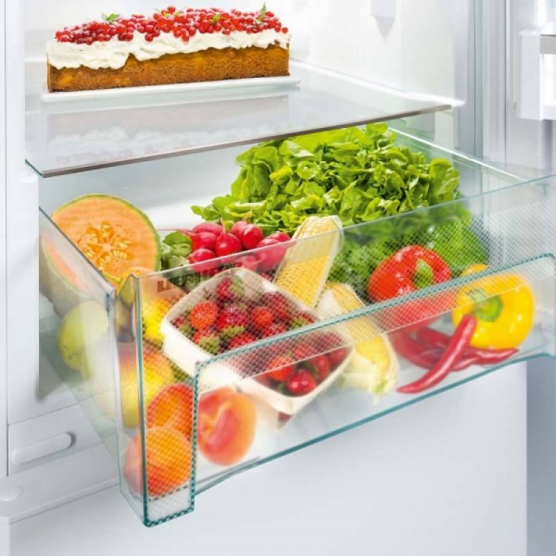 Wofür ist das schärfere Fach des Kühlschranks, wie wird es verwendet?