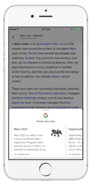 Google stellt neues Tool zur Erkennung von Inhalten in der Google App für iOS vor.