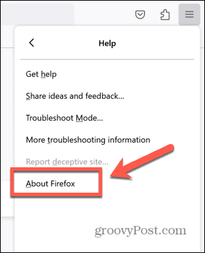 Firefox über