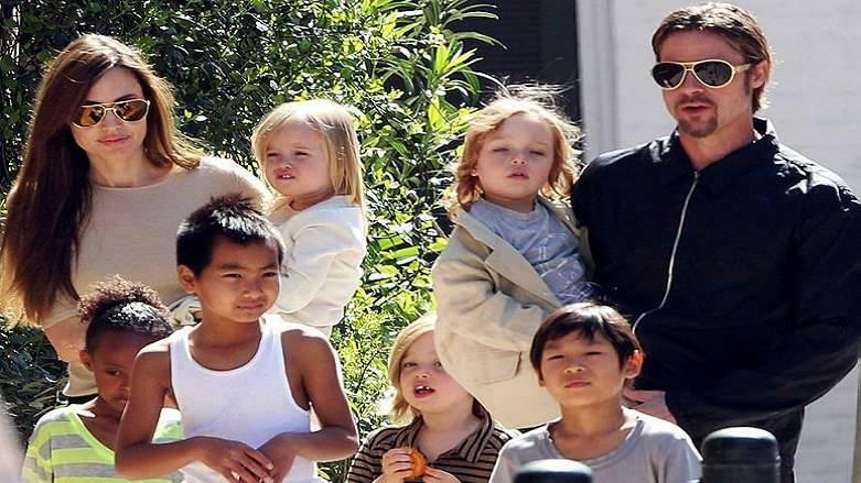 Angelina Jolie Brad Pitt und Kinder