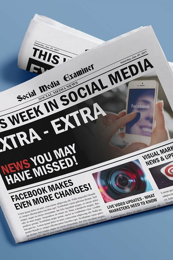 Facebook automatisiert Untertitel für Video-Untertitel: Diese Woche in Social Media: Social Media Examiner