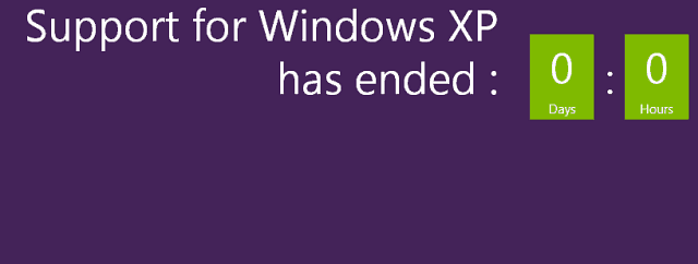 Microsoft beendet die XP-Unterstützung