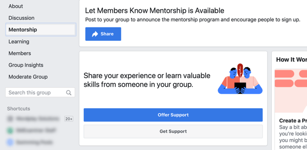 So verbessern Sie Ihre Facebook-Gruppen-Community, die Facebook-Gruppen-Mentoring-Option und das Dashboard-Beispiel 