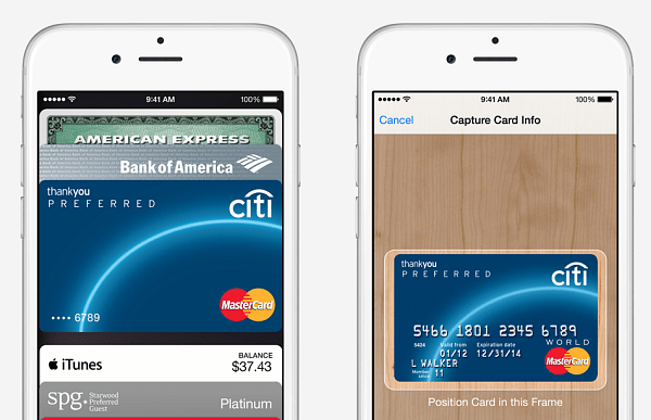 Apple Pay unter iOS 8.1
