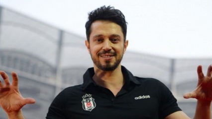 Harte Momente von Murat Boz, der bei Beşiktaşs Meisterschaftsfeier die Bühne betrat!