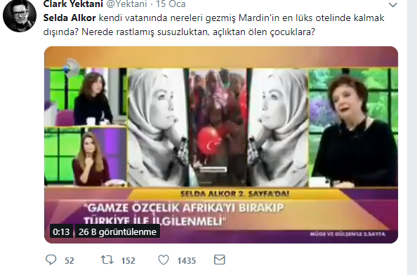 Eine Antwort wie ein Schlag von Celil Nalçakan auf Selda Alkor