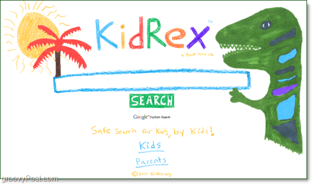 kidrex sichere Internetsuche nach Kind