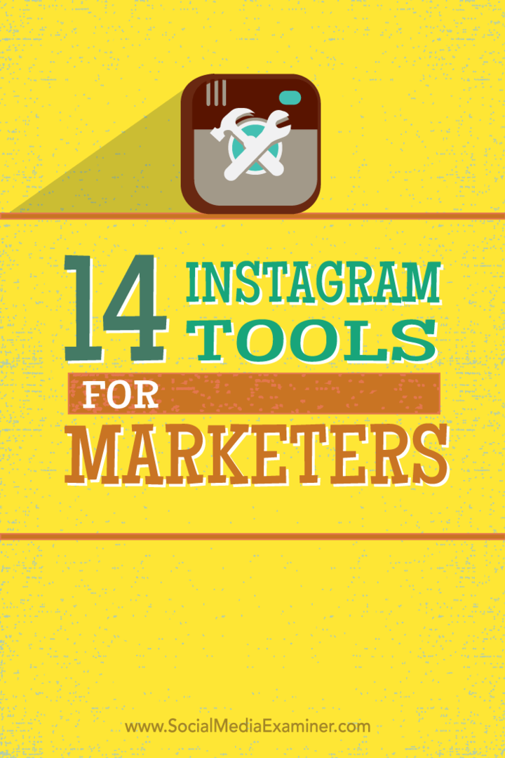 14 Instagram-Tools für Vermarkter: Social Media Examiner