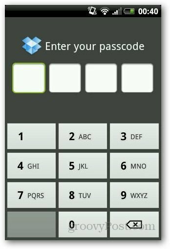 Passwort schützen Dropbox 4