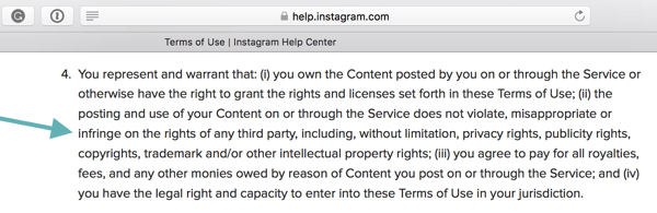 In den Nutzungsbedingungen von Instagram heißt es, dass Benutzer die Community-Richtlinien einhalten müssen.