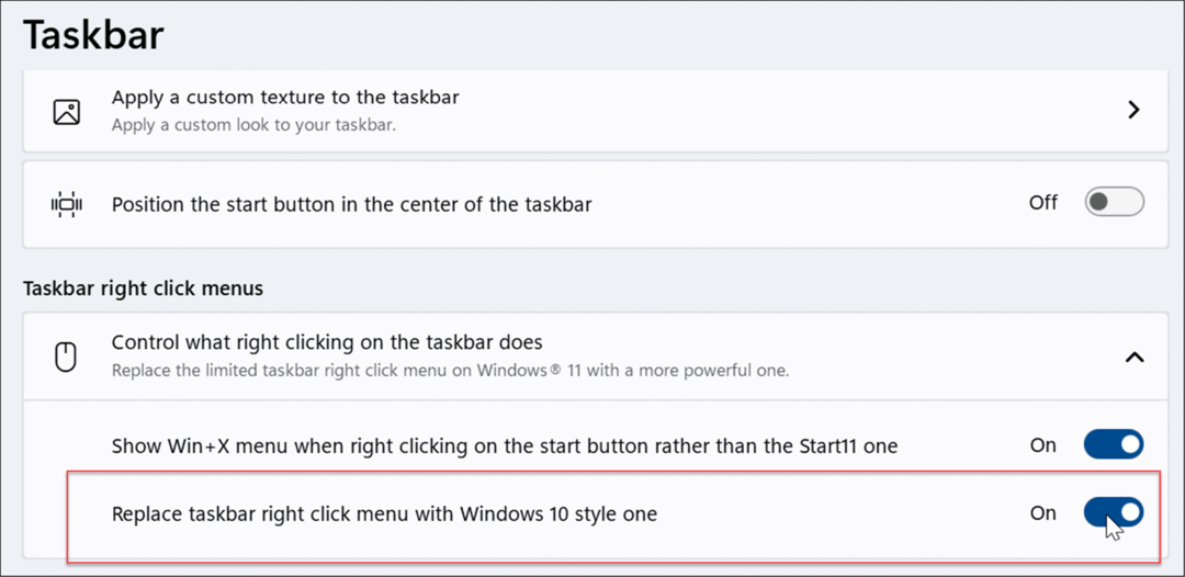 Rechtsklick-Taskleiste Verbessern Sie das Windows 11-Startmenü und die Taskleiste mit start11