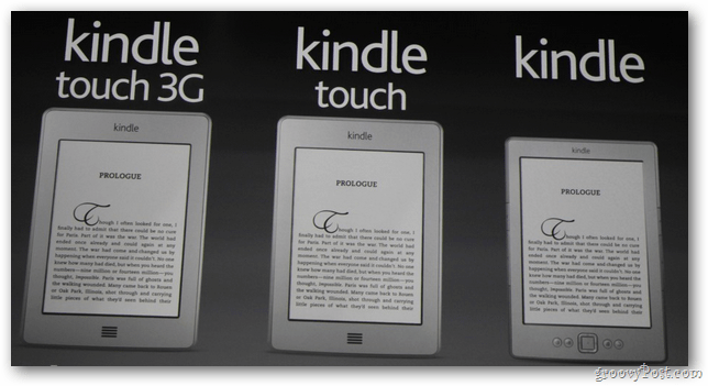 Amazon Kindle Fire Tablet: Live-Blog-Berichterstattung