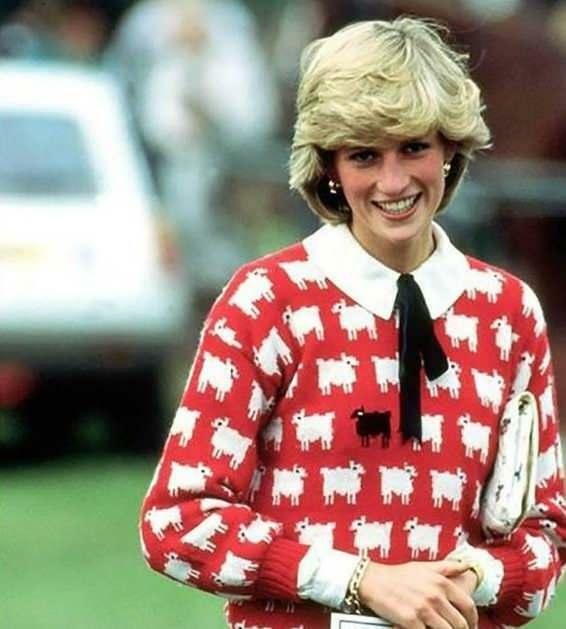 Der Pullover von Prinzessin Diana wird versteigert