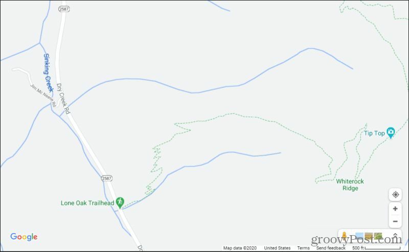 Google Maps-Maßstab