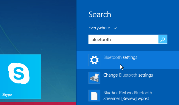 Bluetooth-Suche Windows