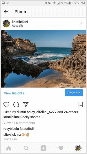 Instagram-Anzeigen erstellen Werbung mit App