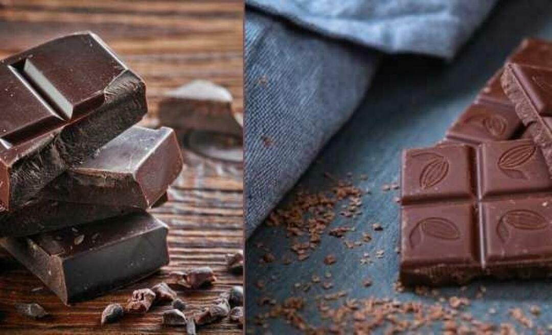Schokoladenpräferenz der Türken war Milchschokolade mit 54,4 Prozent.