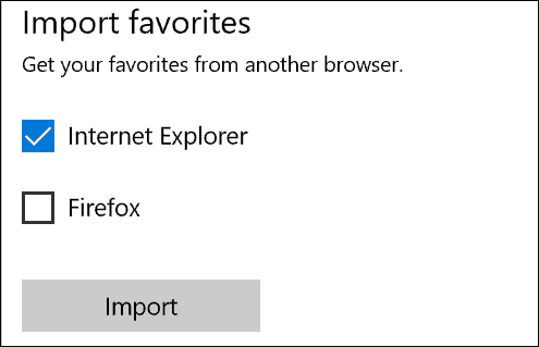 Import aus Firefox