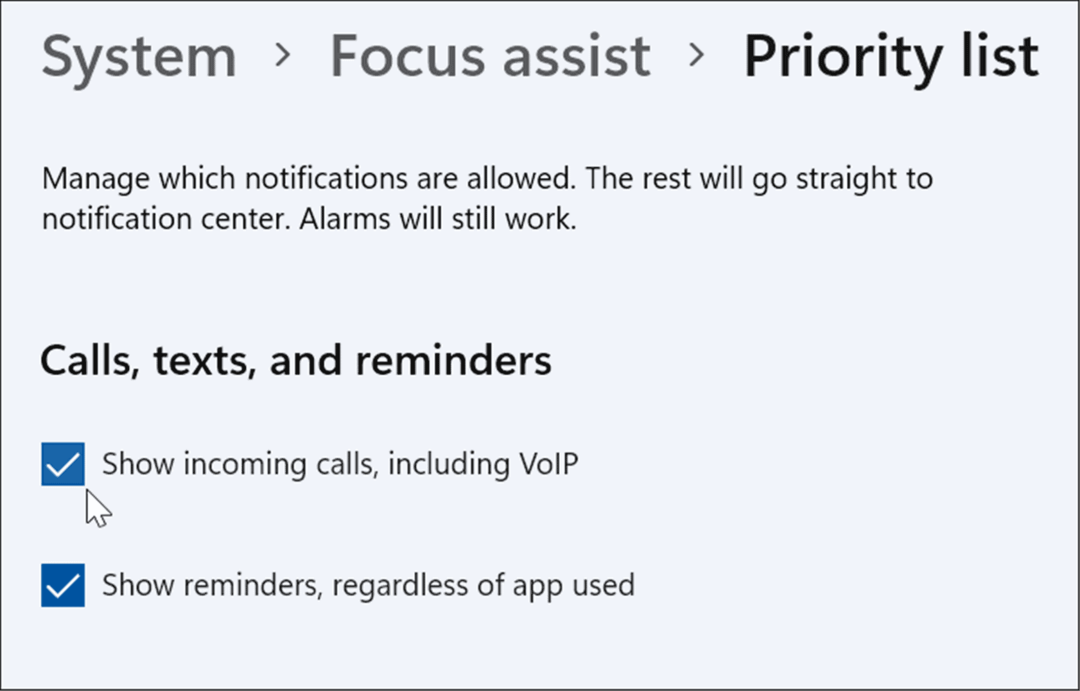 So verwenden Sie Focus Assist unter Windows 11