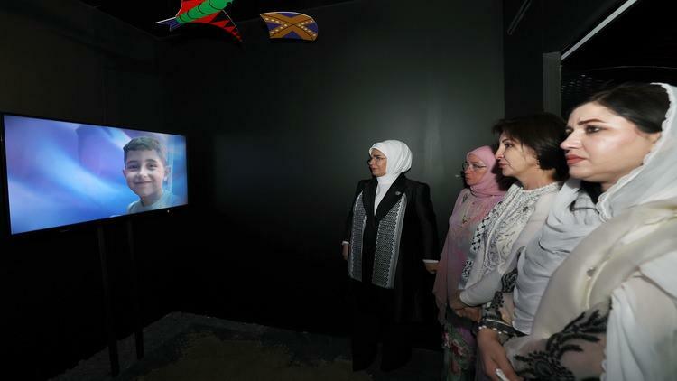 Ausstellung „Gaza Resisting Humanity“.