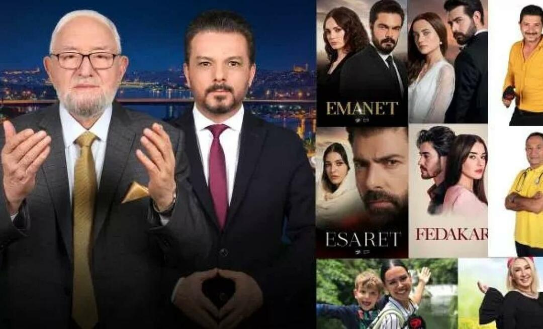 Der Ramadan-Bildschirm der Türkei wird auf Kanal 7 zu sehen sein!