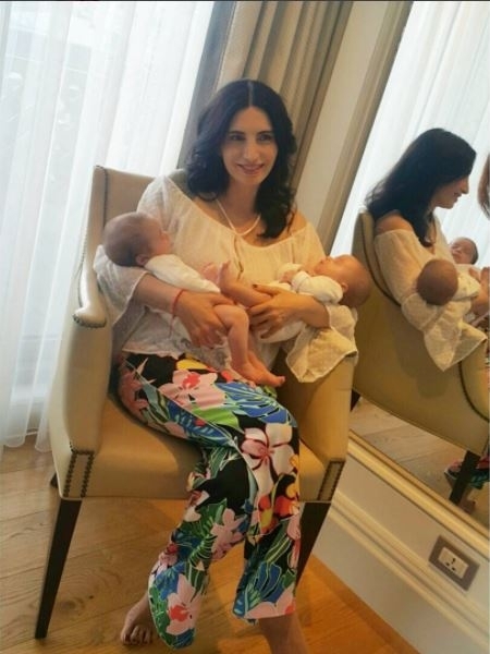 Die neue Mutter Başak Sayan empörte sich