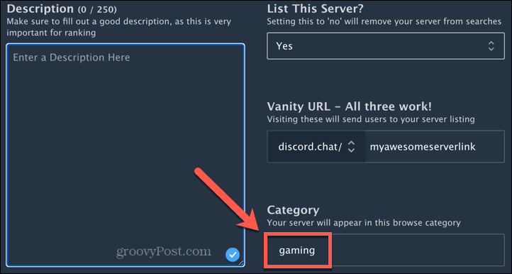 Discord-Server-Kategorie