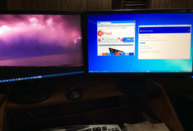 Anzeigen verschiedener Hintergrundbilder auf verschiedenen Monitoren in Windows 8