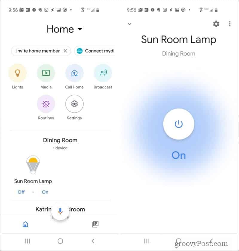 Wemo Plug-In in Google Home