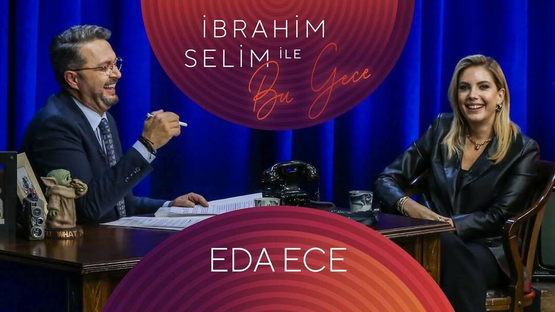 Eda Ece von Tonight mit İbrahim Selim