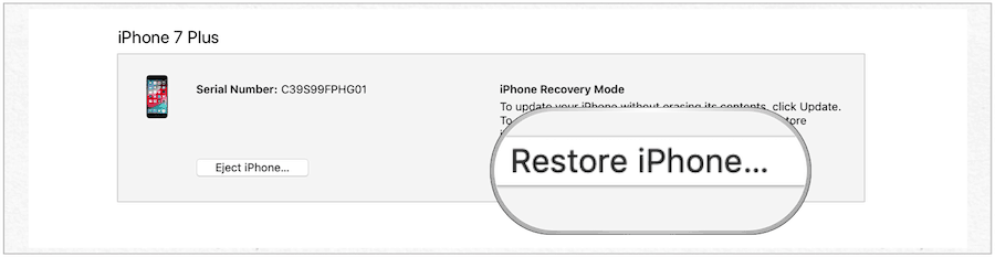 iPhone wiederherstellen