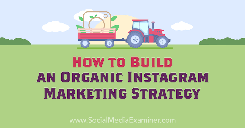So erstellen Sie eine organische Instagram-Marketingstrategie von Corinna Keefe auf Social Media Examiner.