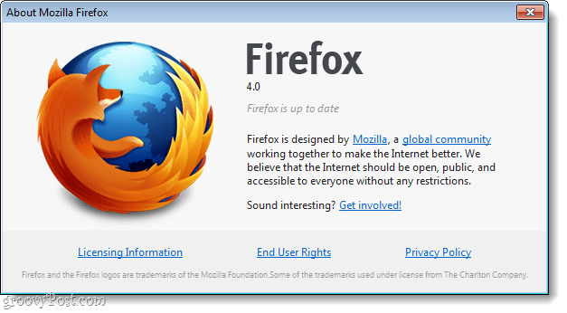 Firefox 4 ist auf dem neuesten Stand