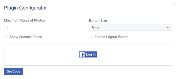 Passen Sie Ihren Facebook-Login-Button an.