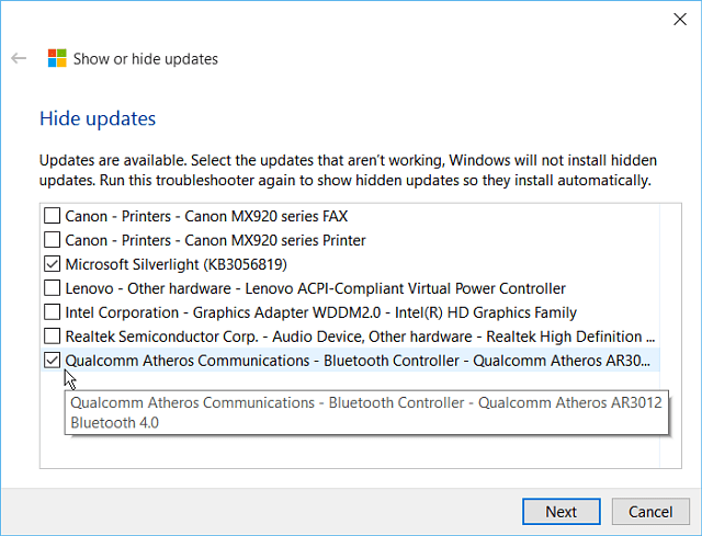 Windows 10: Blockieren Sie automatische Windows-Updates mit dem Dienstprogramm (KB3073930)