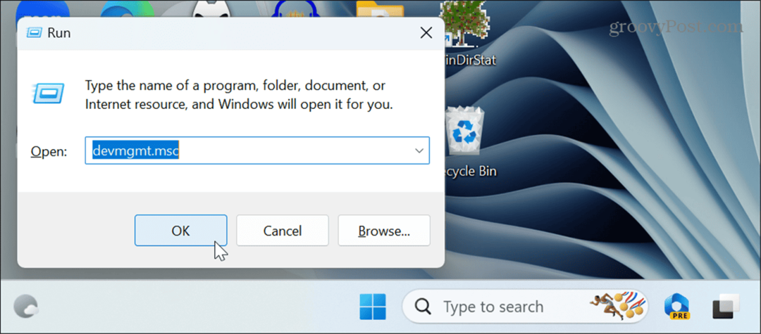 Öffnen Sie den Geräte-Manager unter Windows 11