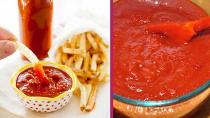 Wie macht man den einfachsten Ketchup? Tricks zur Herstellung von Ketchup! Ketchup machen
