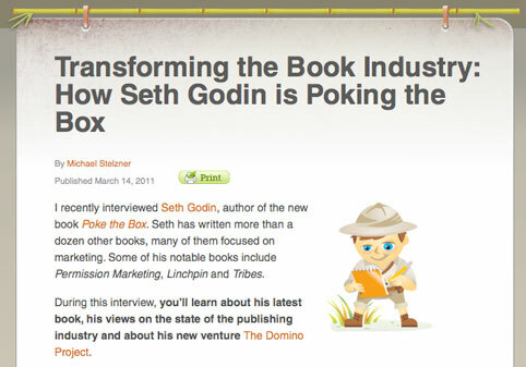 Seth Godin auf Sme.