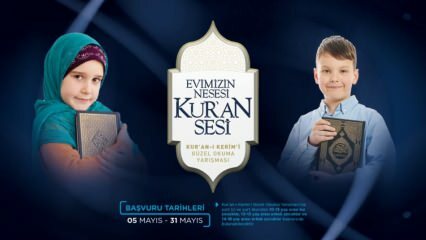 Wettbewerbsbedingungen und Auszeichnungen für die Kinder aus Diyanet für "Beautiful Reading the Quran"
