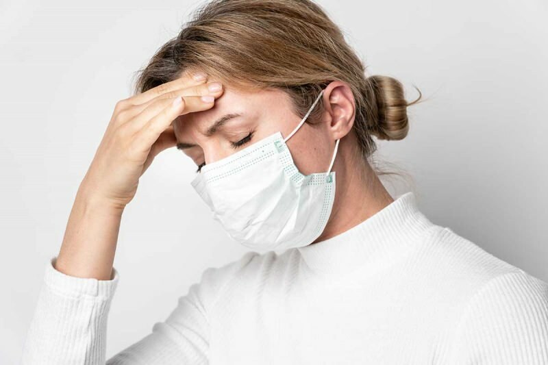 Kopfschmerzen können ohne Geschmack und Geruch auftreten