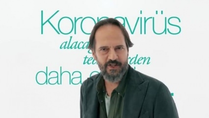 Timuçin Esen, der das Coronavirus besiegte, kehrte zum Hekimoğlu-Set zurück