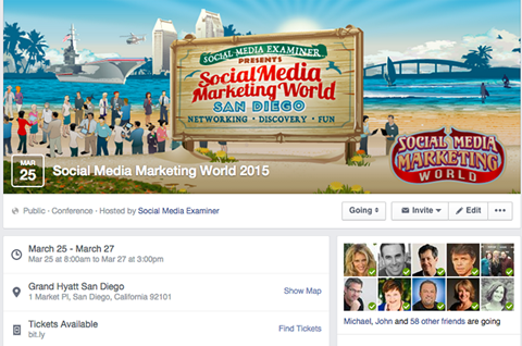 smmw15 Facebook Event Seite