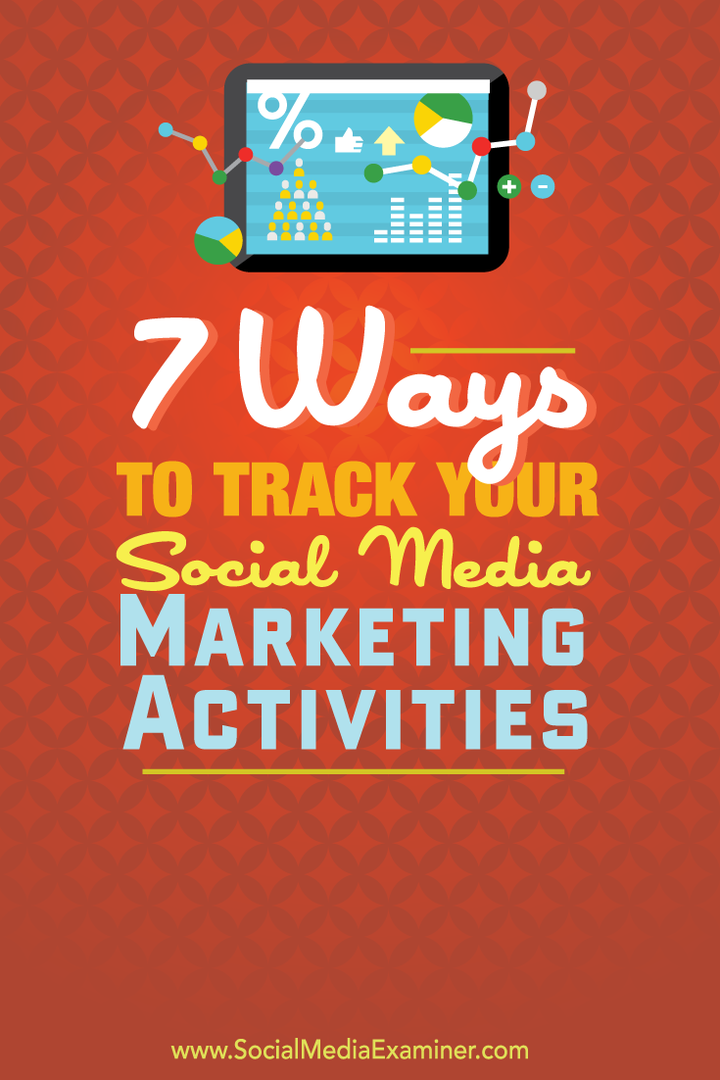 Tipps zum Verfolgen Ihrer Marketingaktivitäten in sozialen Medien