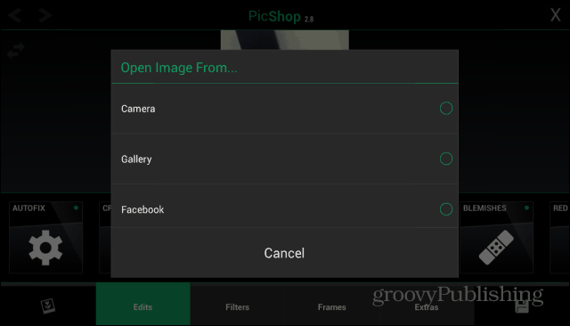 PicShop Android Bild laden