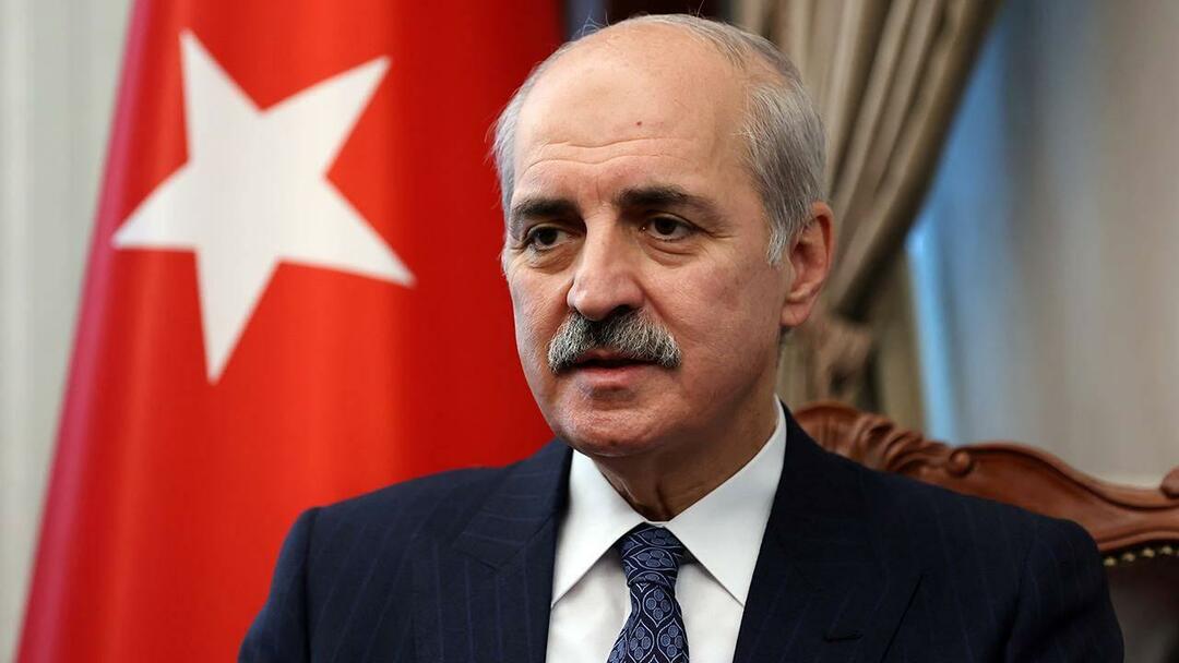  Numan Kurtulmuş, Sprecher der Großen Nationalversammlung der Türkei