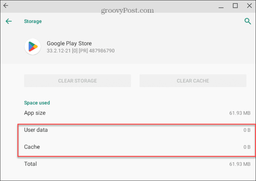 Google Play funktioniert nicht auf Chromebook