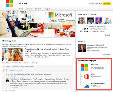 "Microsoft-Business-Seite"