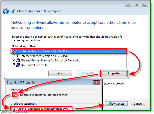 Einrichten eines VPN - PPTP-Hosts auf Ihrem Windows 7-Heim-PC [Anleitung]