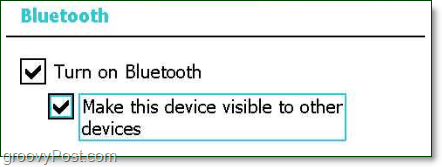 Machen Sie Ihr Bluetooth-Gerät erkennbar